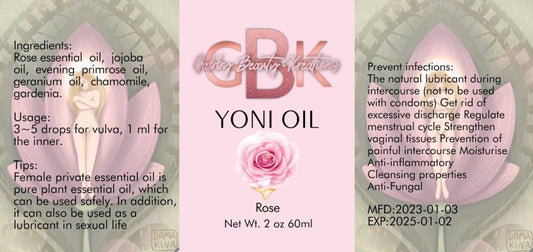 Rose Booty Edible Oil LARGE