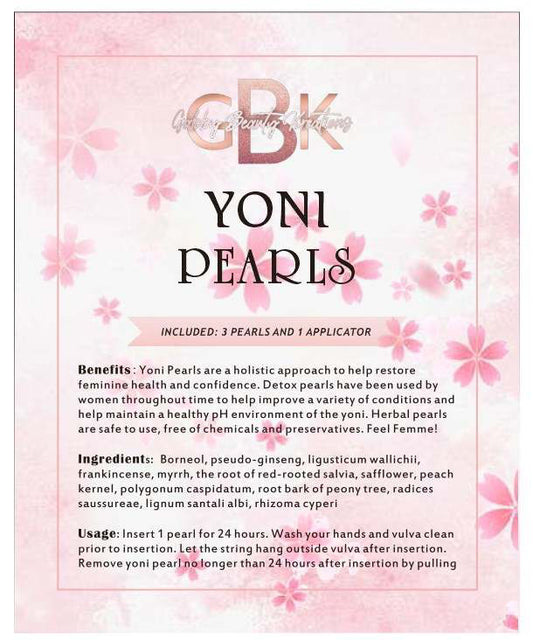 Yoni Detox Pearls